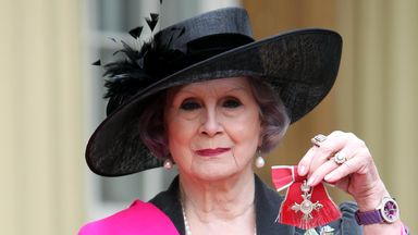 April Ashley was given an MBE in 2012